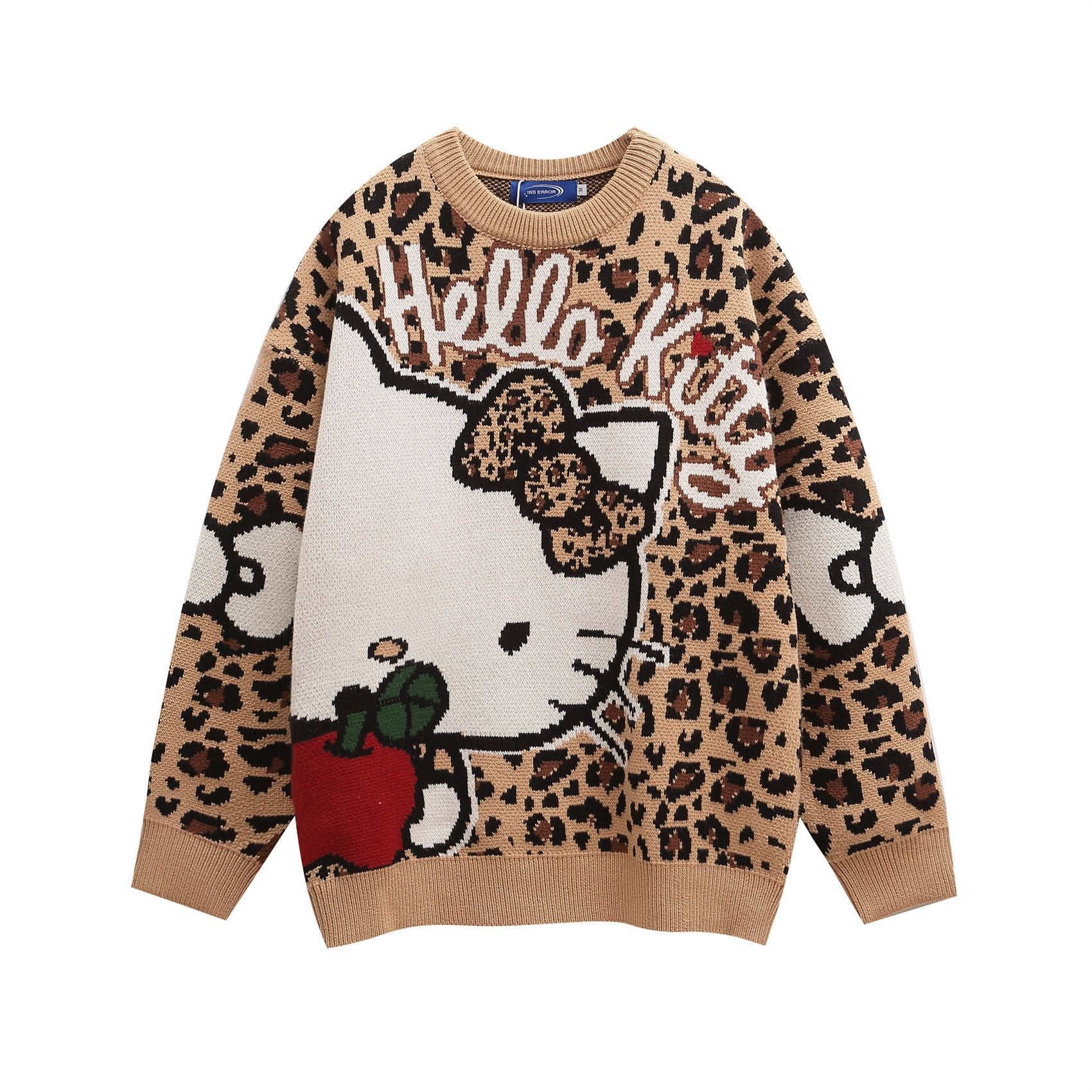 Hello Kitty Leopard Print Sweater