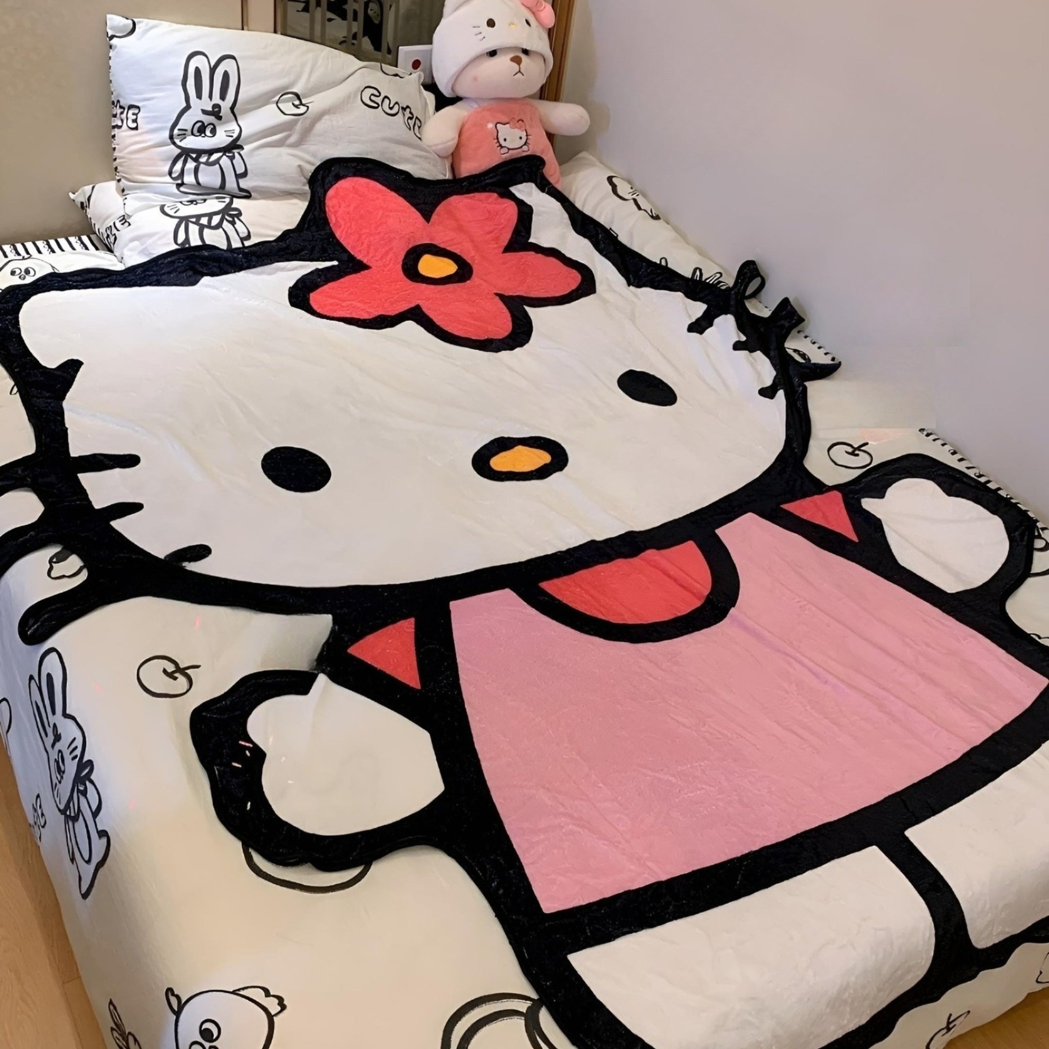 Hello Kitty Spring Blanket